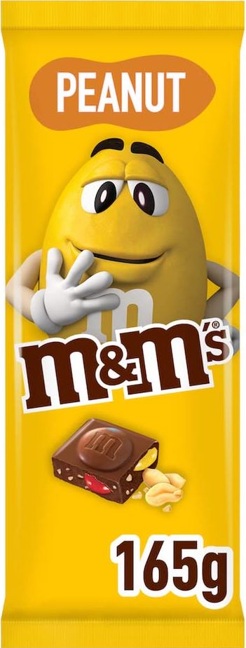 M&M's Peanut Chocolate Bar, 165 g