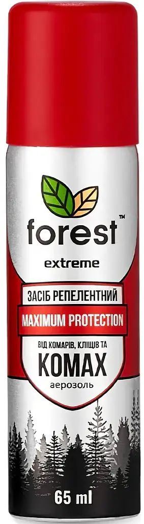 Forest Extreme Mosquito, Tick & Insect Repellent Spray, 65 mL
