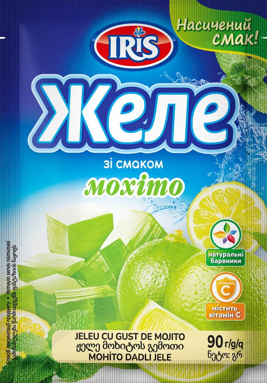 IRIS Mojito-Flavored Jelly, 90 g