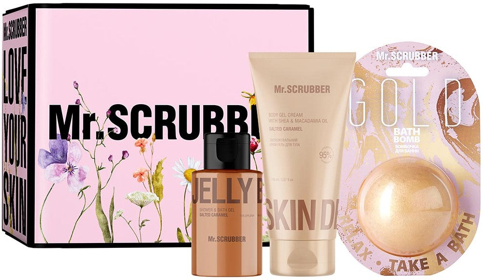 Mr.Scrubber Sweet Caramel Women's Gift Set