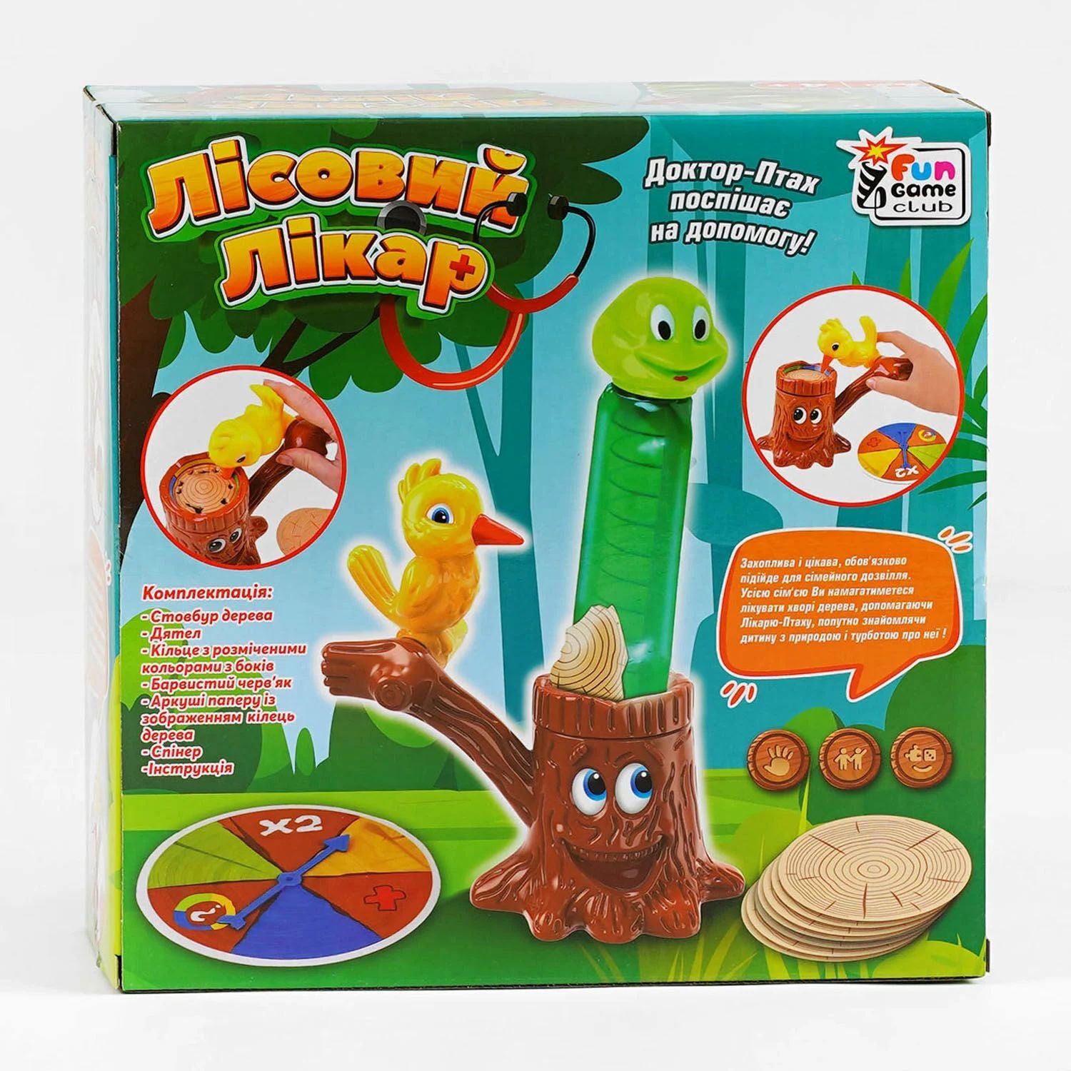 4 Fun Game Club Forest Doctor 13892 Board Game