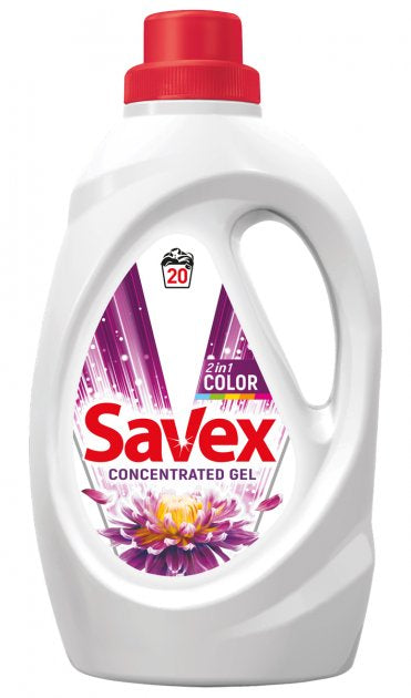 Savex 2-in-1 Color Liquid Laundry Detergent, 1.1 L
