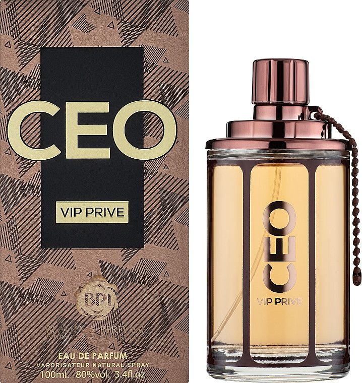 MB Parfums CEO Vip Prive Men's Eau de Toilette, 100 mL