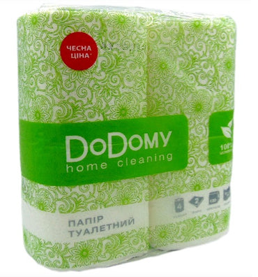 DoDomy White 2-Ply Toilet Paper, 4 Rolls - Image 2