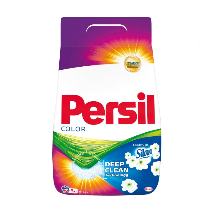Persil Color Silan Automatic Laundry Detergent Powder, 3 kg