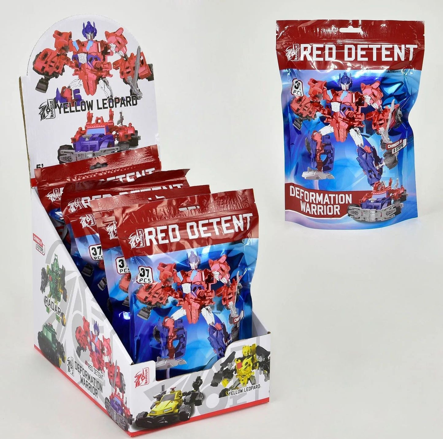 Deformation Warrior 5898-B 16 Transforming Building Set