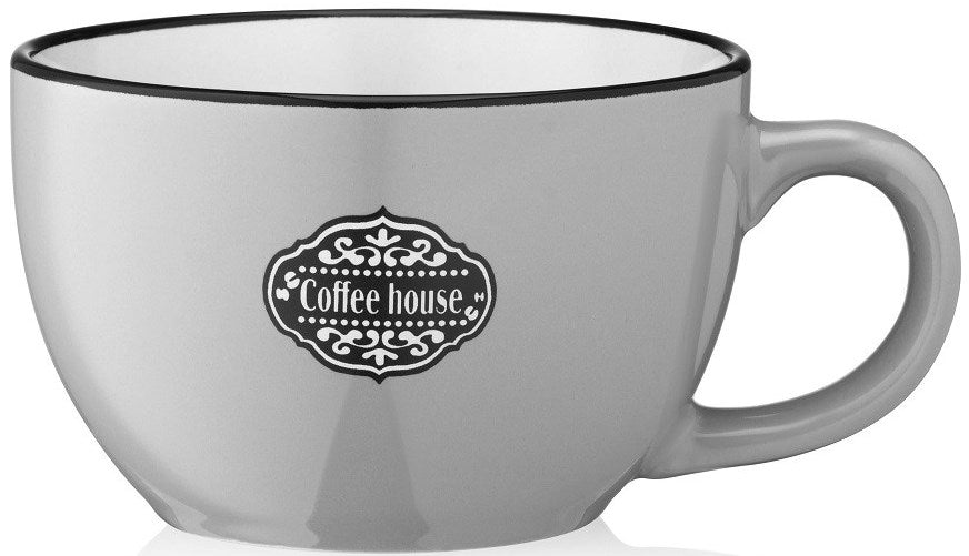 Ardesto Floerino AR3485 Ceramic Mug, Assorted Designs, 480 mL