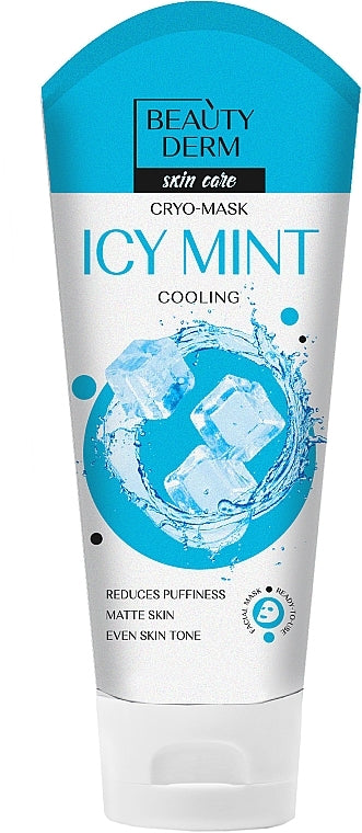 Beautyderm Icy Mint Cryo Face Mask, 75 mL