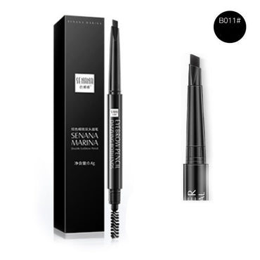Senana B011 Black Dual-Ended Eyebrow Pencil - Image 2