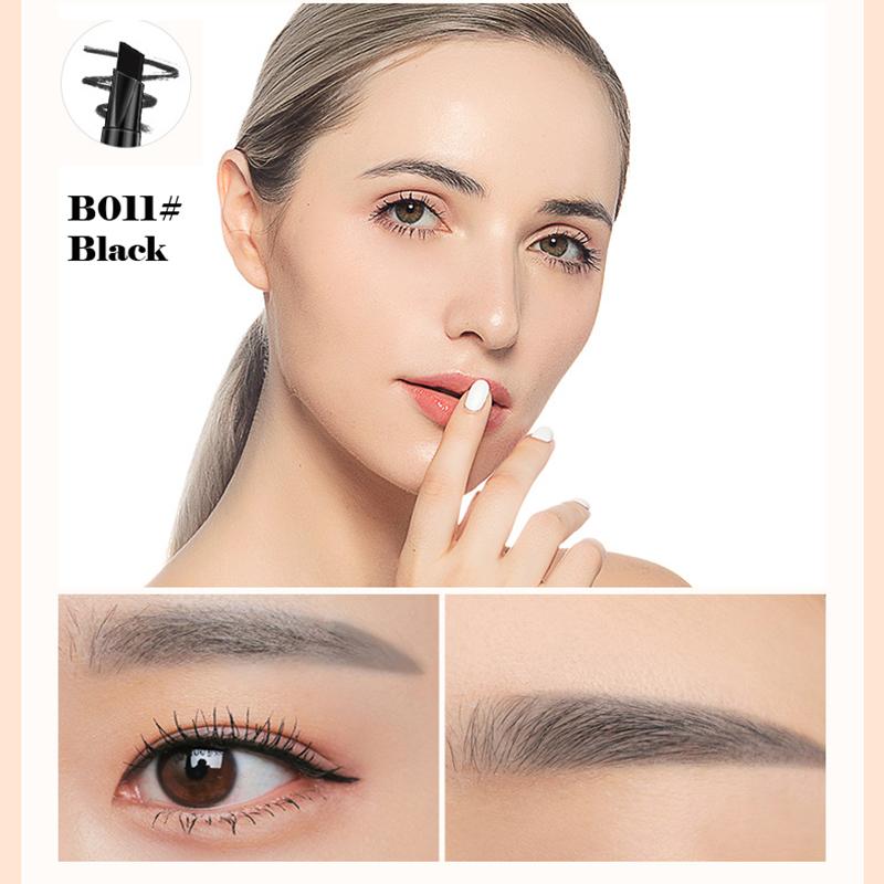 Senana B011 Black Dual-Ended Eyebrow Pencil - Image 3