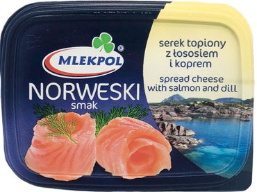 Mlekpol Norweski Processed Cheese with Salmon & Dill, 150 g - Image 2