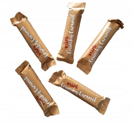 Gut & Gunstig Crunchy Caramel Mini Chocolate Bars, 17 x 23.5 g (Price per 1 pc) - Image 2