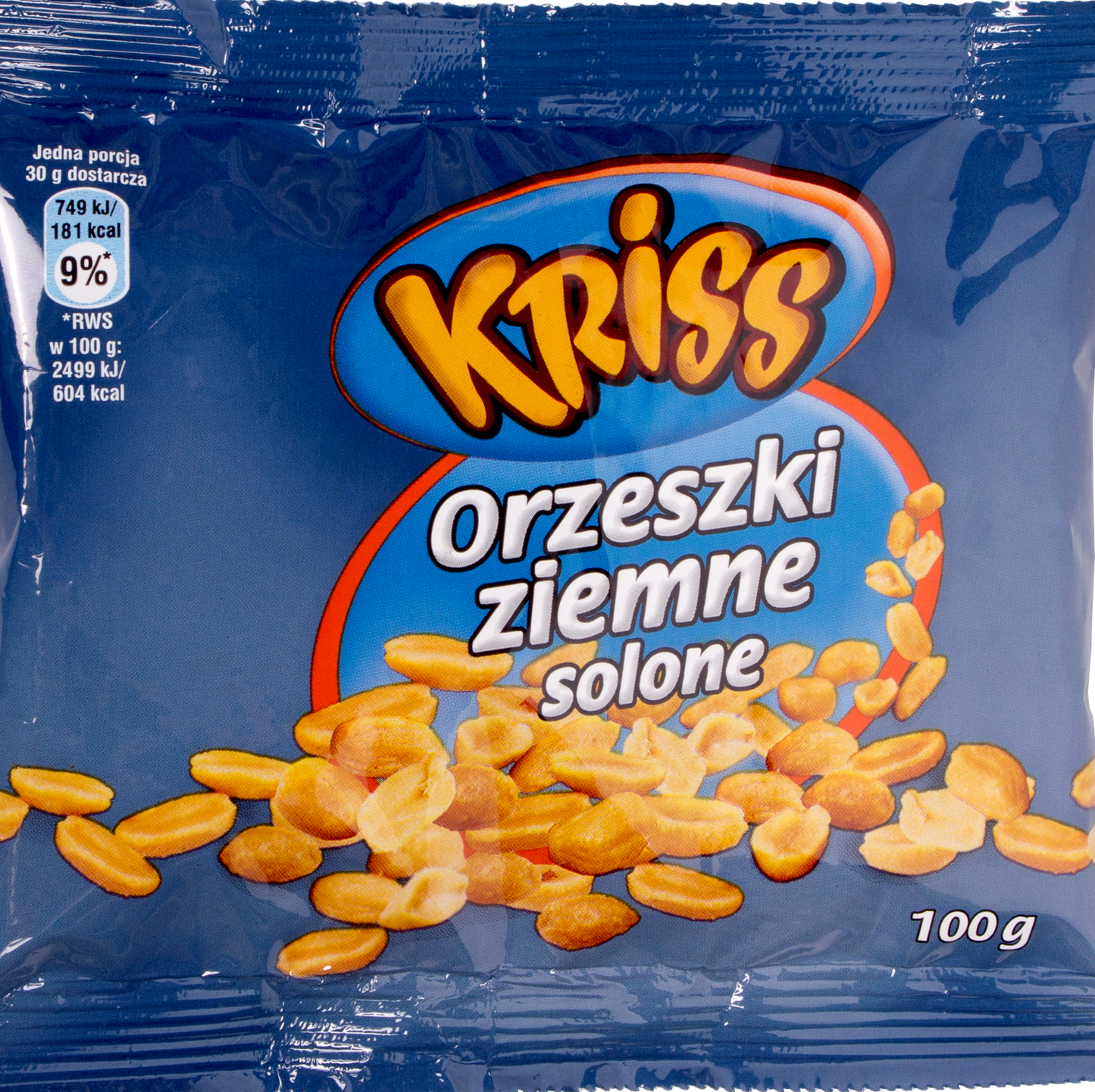 Kriss Salted Roasted Peanuts, 100 g