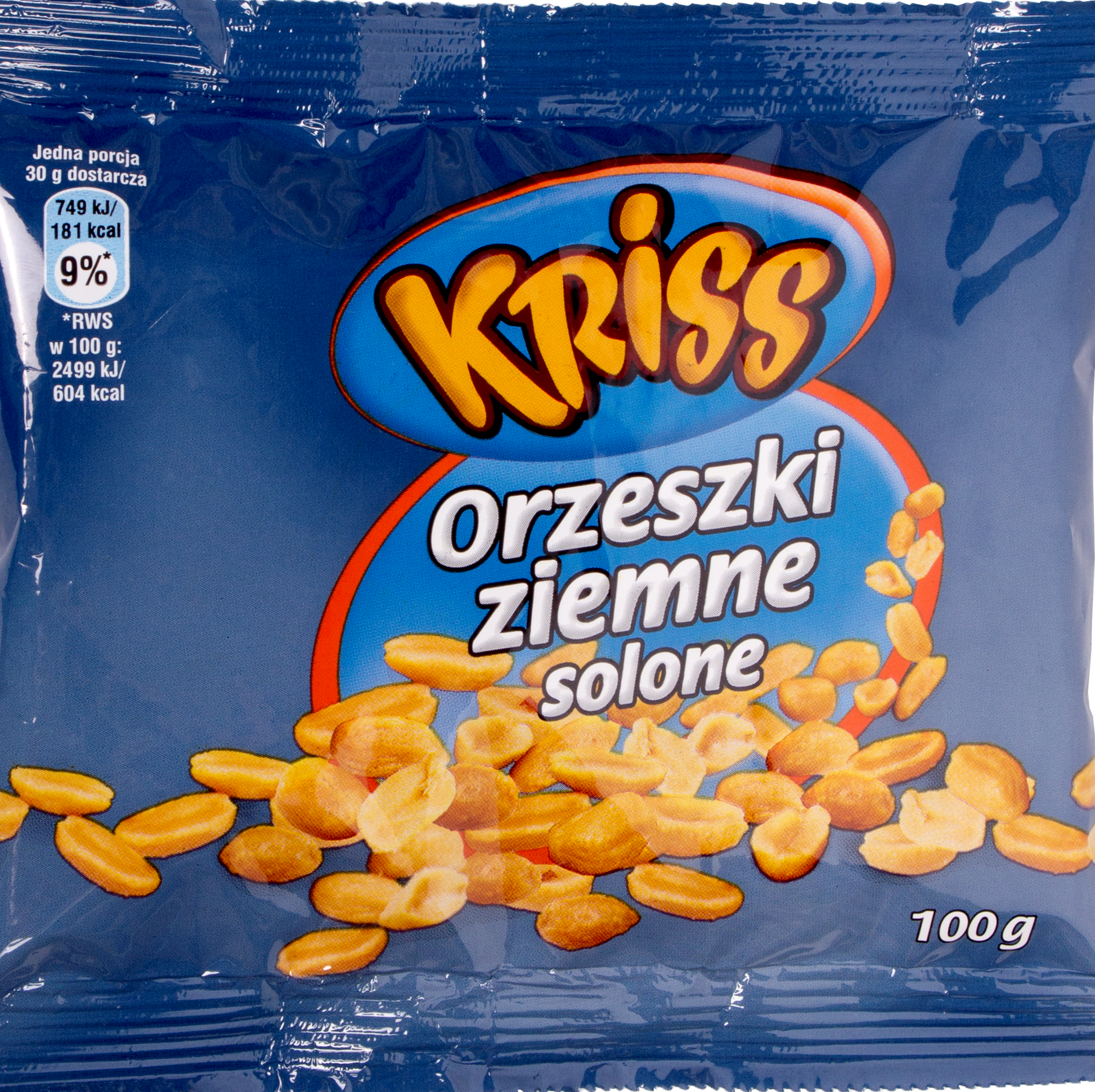 Kriss Salted Roasted Peanuts, 100 g
