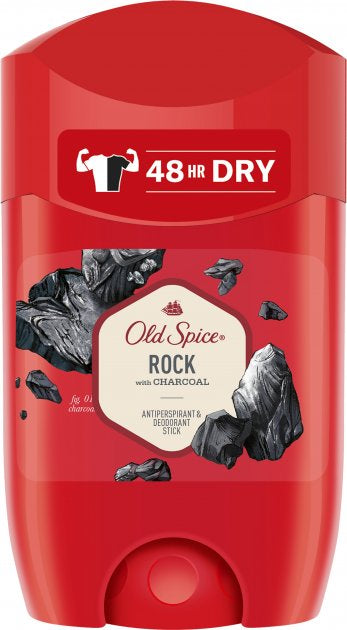 Old Spice Rock Men's Antiperspirant Deodorant Stick, 50 mL