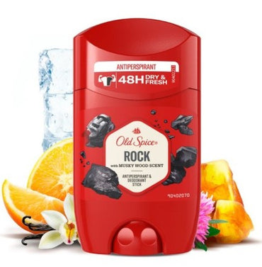 Old Spice Rock Men's Antiperspirant Deodorant Stick, 50 mL - Image 2
