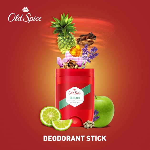 Old Spice Restart Men's Solid Deodorant, 50 g - Image 2
