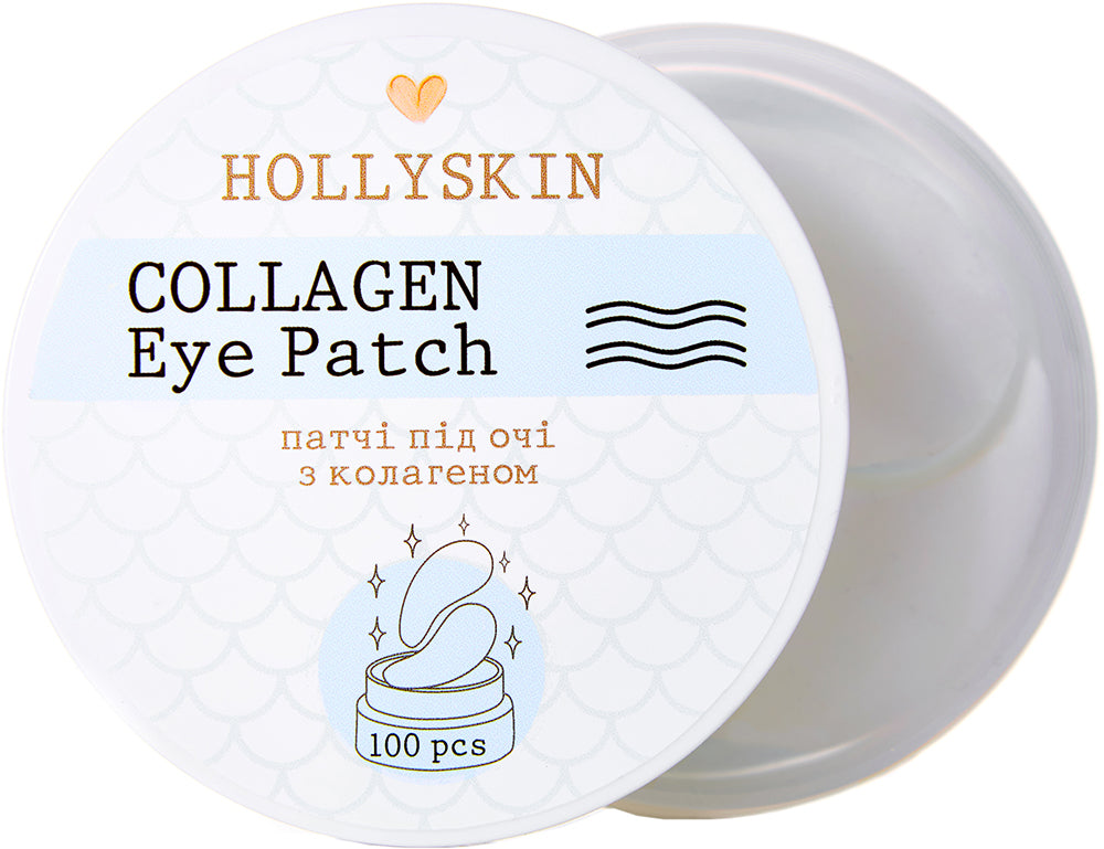 Hollyskin Collagen Fabric Under-Eye Patches, 100 pcs