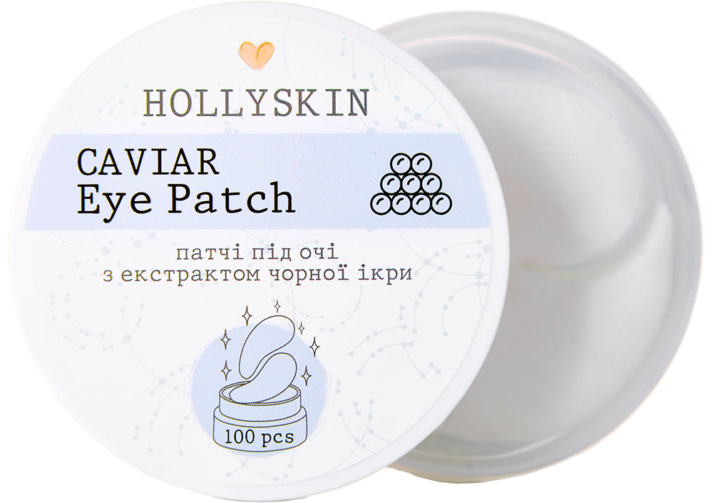 Hollyskin Caviar Fabric Under-Eye Patches, 100 pcs