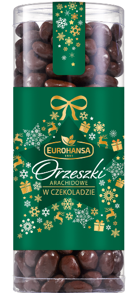 Eurohansa Chocolate-Covered Peanuts, 500 g
