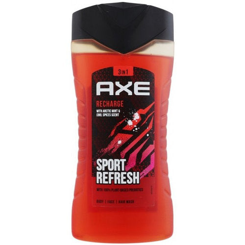 Axe 3-in-1 Recharge Sport Refresh Shower Gel, 250 mL