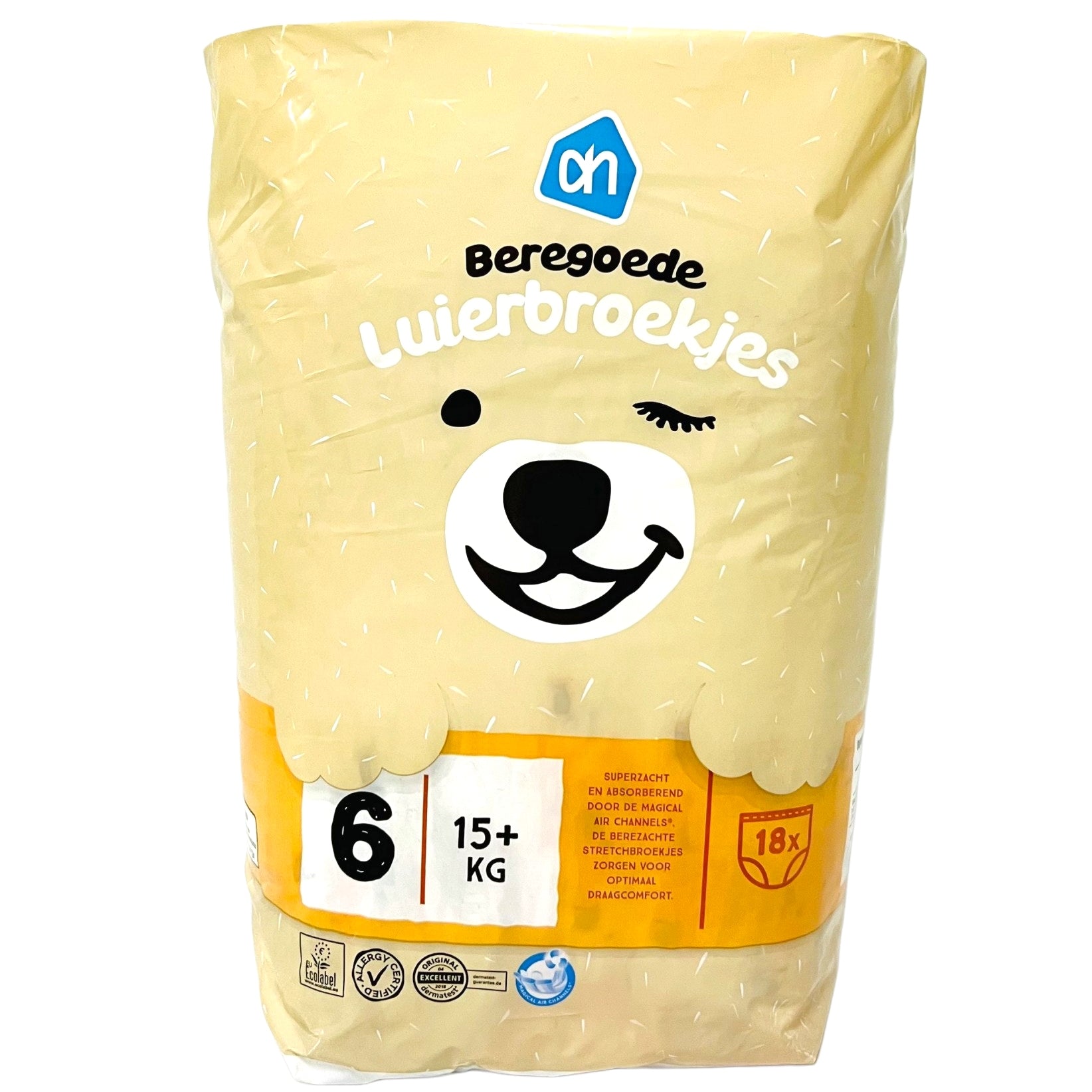 Albert Heijn Beregoede Size 6 Baby Pull-Up Diaper Pants, 15+ kg, 18 pcs - Image 2