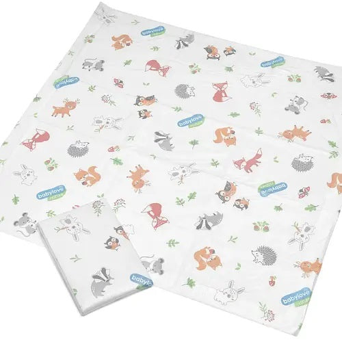 Babylove Economy Pack Baby Changing Pads, 60 x 60 cm, 30 pcs - Image 2
