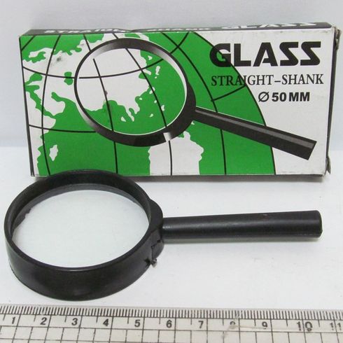 Josef Otten 7805-50 Magnifying Glass with Plastic Frame, 50 mm