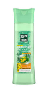 Chysta Liniia Gentle Micellar 5 Herbs Strength for All Hair Types Shampoo, 400 mL