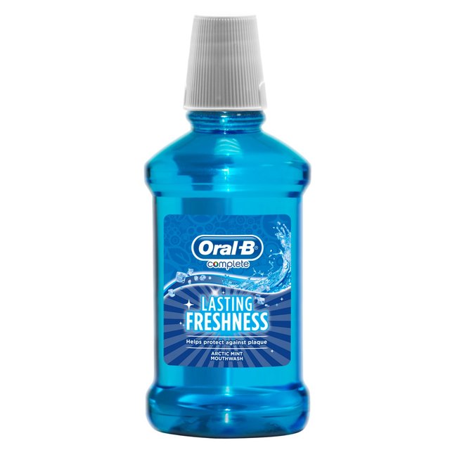 Oral-B Complete Arctic Mint Mouthwash, 250 mL