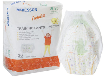 McKesson Baby Pull-Up Diaper Pants, 7.3-15.4 kg, 26 pcs - Image 2