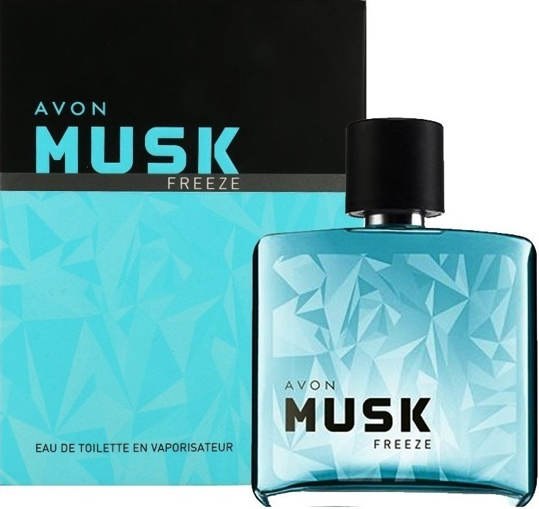 Avon Musk+ Freeze Men's Eau de Toilette, 75 mL