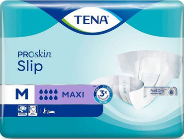 Tena ProSkin Slip Maxi Adult Diapers, Size M, Absorbency 8, 24 pcs - Image 2