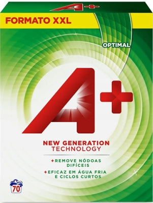 A+ Optimal Laundry Detergent Powder, 70 Loads, 4.2 kg