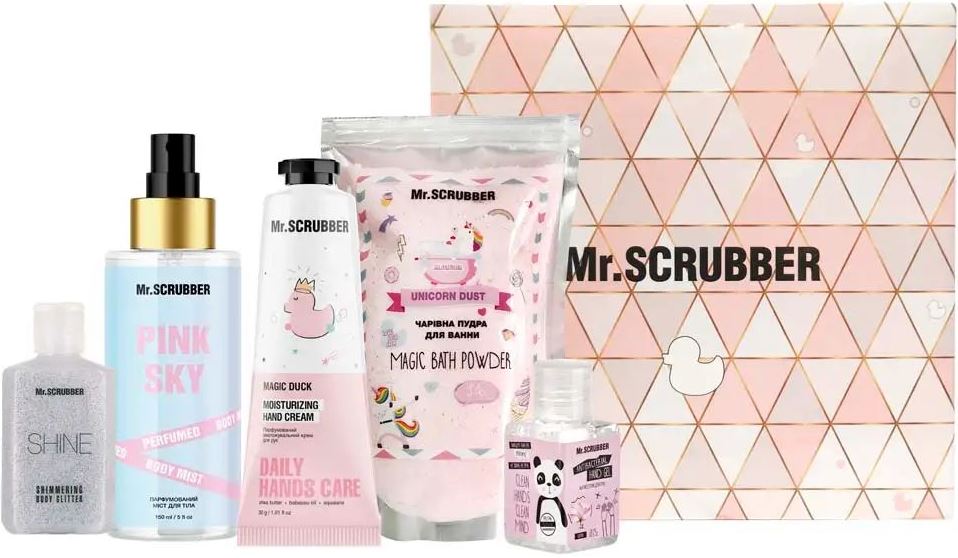 Mr. Scrubber Magic Unicorn Women's Gift Set
