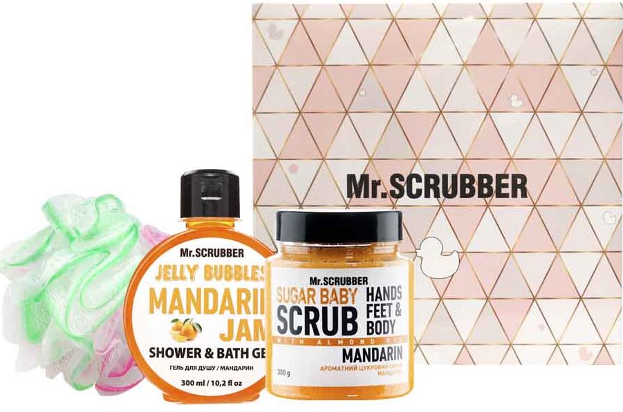 Mr. Scrubber Mandarin Women's Gift Set