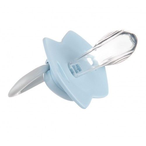 Canpol Babies 22/647 Blue Symmetrical Silicone Pacifiers, Ages 0-6 Months, 2 pcs - Image 3