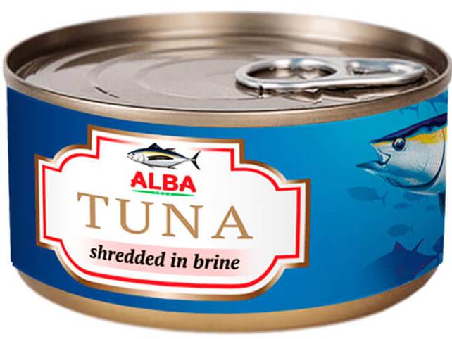 Alba Food Salad Tuna in Brine, 150 g