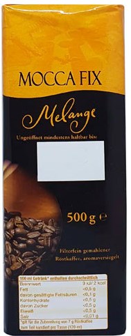 Mocca Fix Melange Ground Coffee, 500 g - Image 3