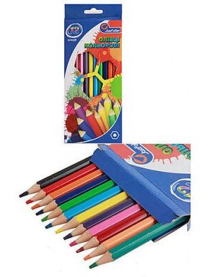 Josef Otten 1051-12 Colored Pencils, 12 colors