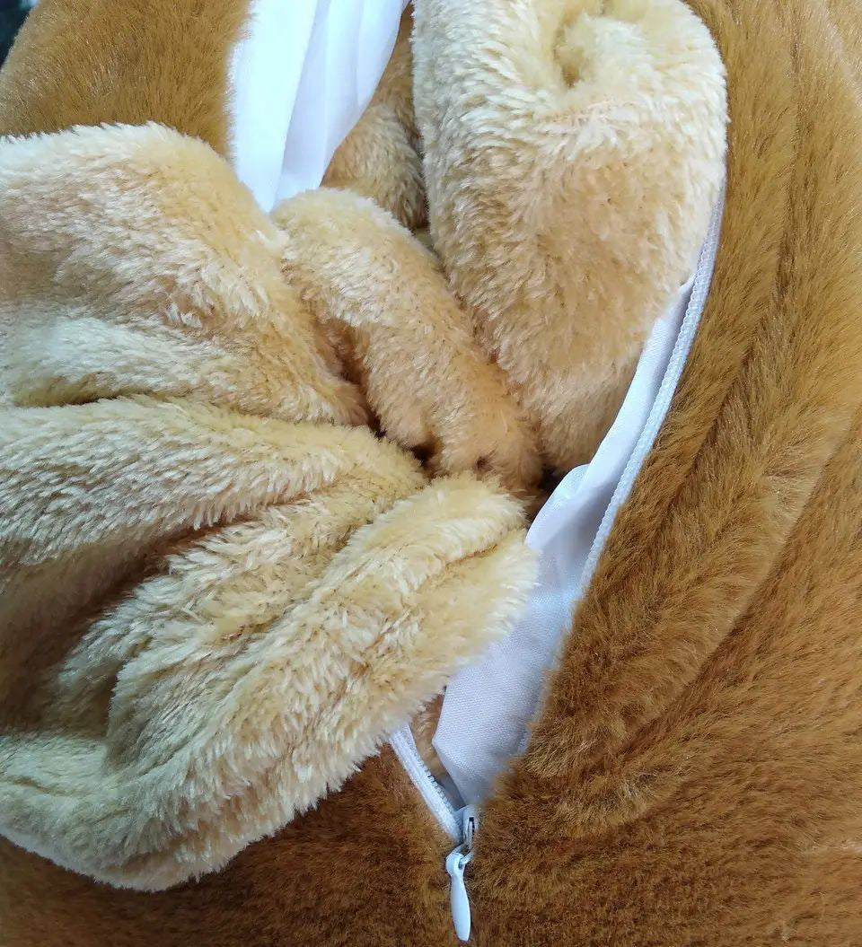 Capybara with Baby Plush Toy and Blanket - Image 2