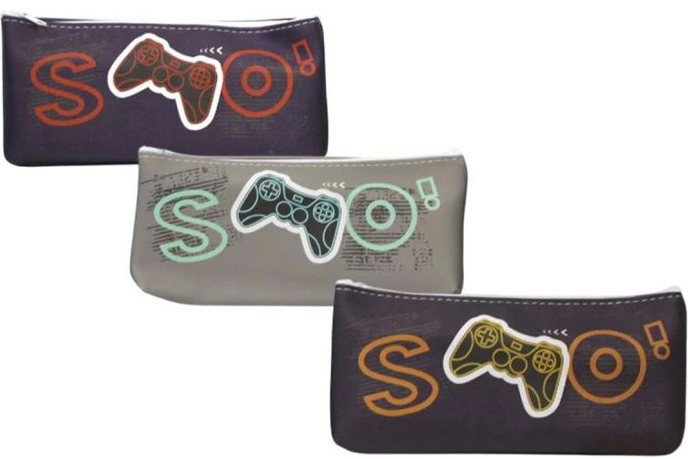 WB 13225 Joystick Zipper Pencil Case