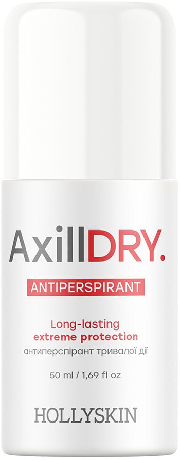 Hollyskin Axilldry Long-Lasting Roll-On Antiperspirant, 50 mL