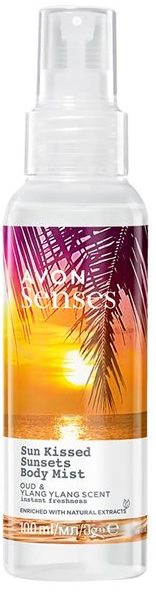 Avon Senses Sun Kissed Sunsets Body Lotion Spray, 100 mL