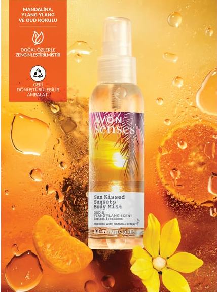 Avon Senses Sun Kissed Sunsets Body Lotion Spray, 100 mL - Image 2
