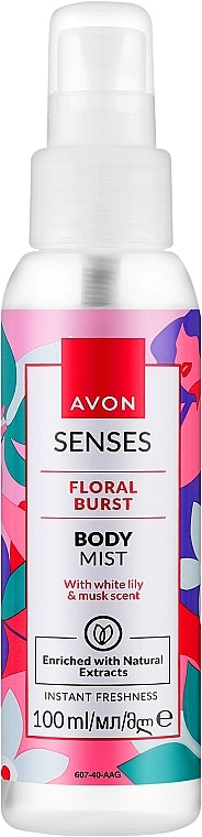 Avon Senses Floral Burst Refreshing Body Lotion Spray, 100 mL
