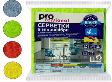 Tofix Universal Microfiber Cloths, 35 x 35 cm, 4 pcs - Image 2