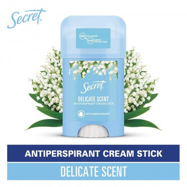Secret Delicate Scent Women's Cream Antiperspirant Deodorant, 40 mL - Image 2