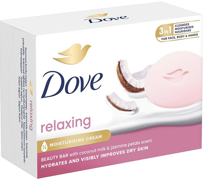 Dove Coconut Milk Bar Soap, 90 g - Image 2