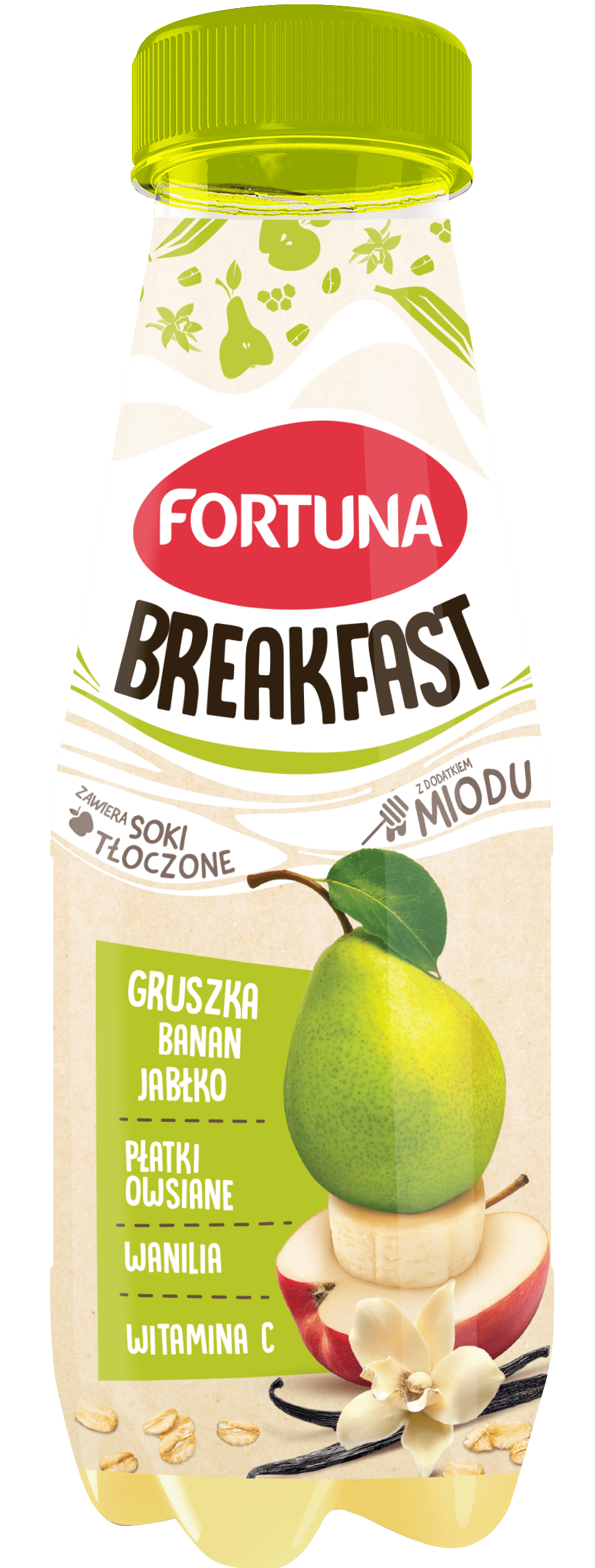 Fortuna Breakfast Pear, Banana & Apple Juice, 300 mL